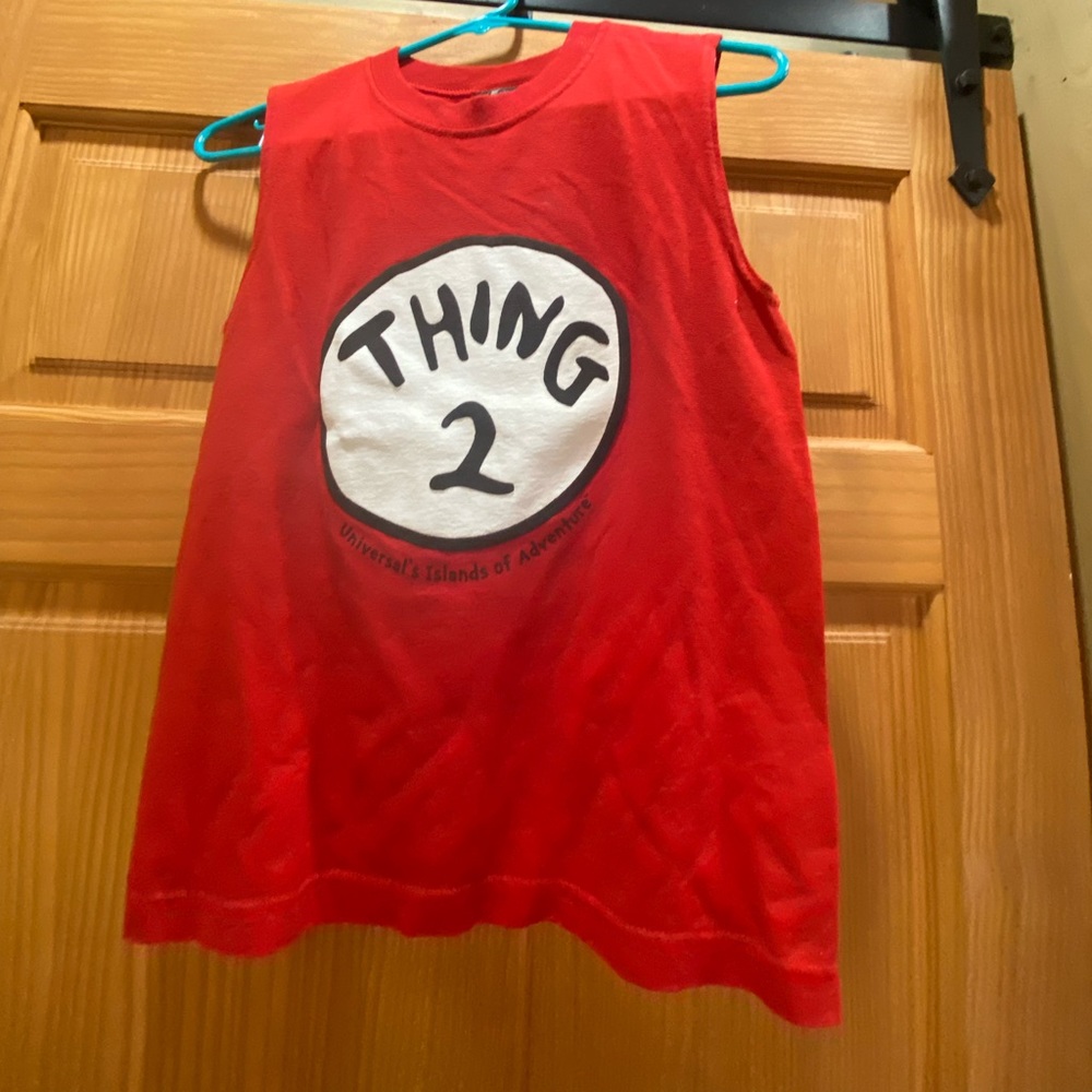 Kids Thing 2 red tee